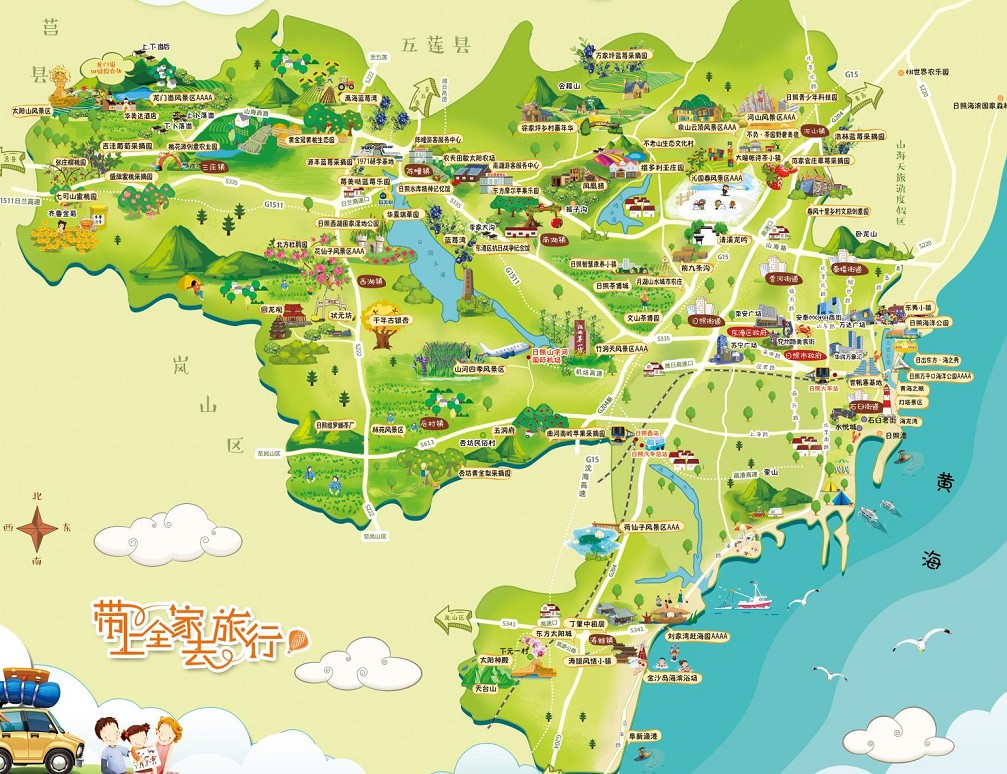 唐山景区使用手绘地图给景区能带来什么好处？